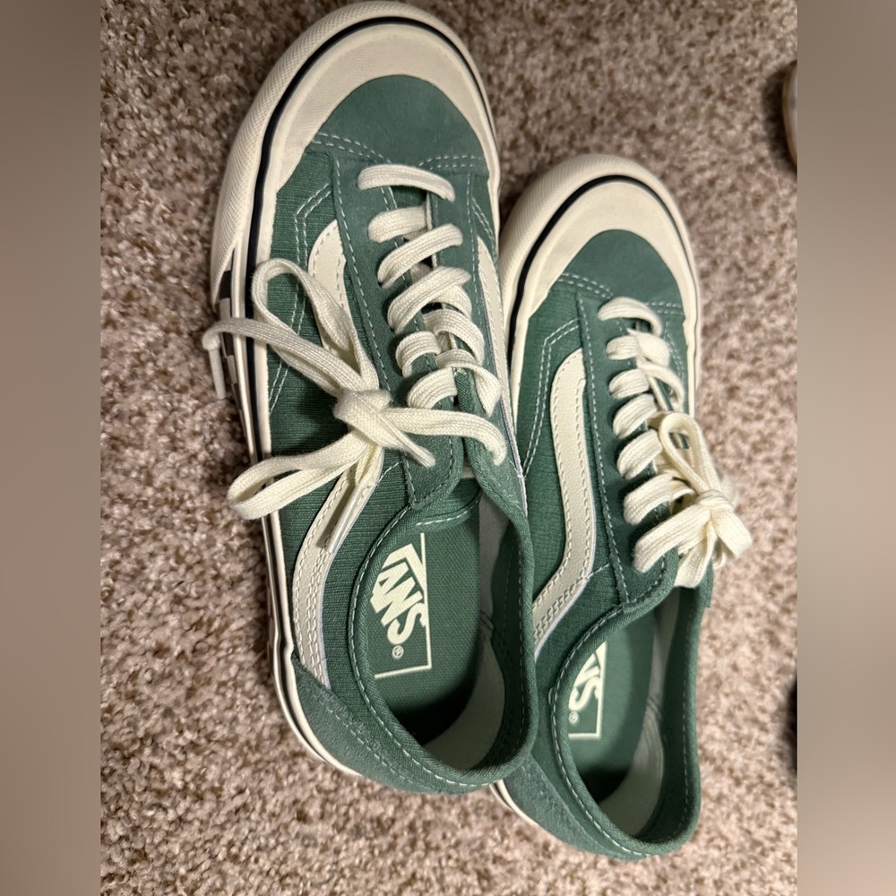 Teal lo top Vans